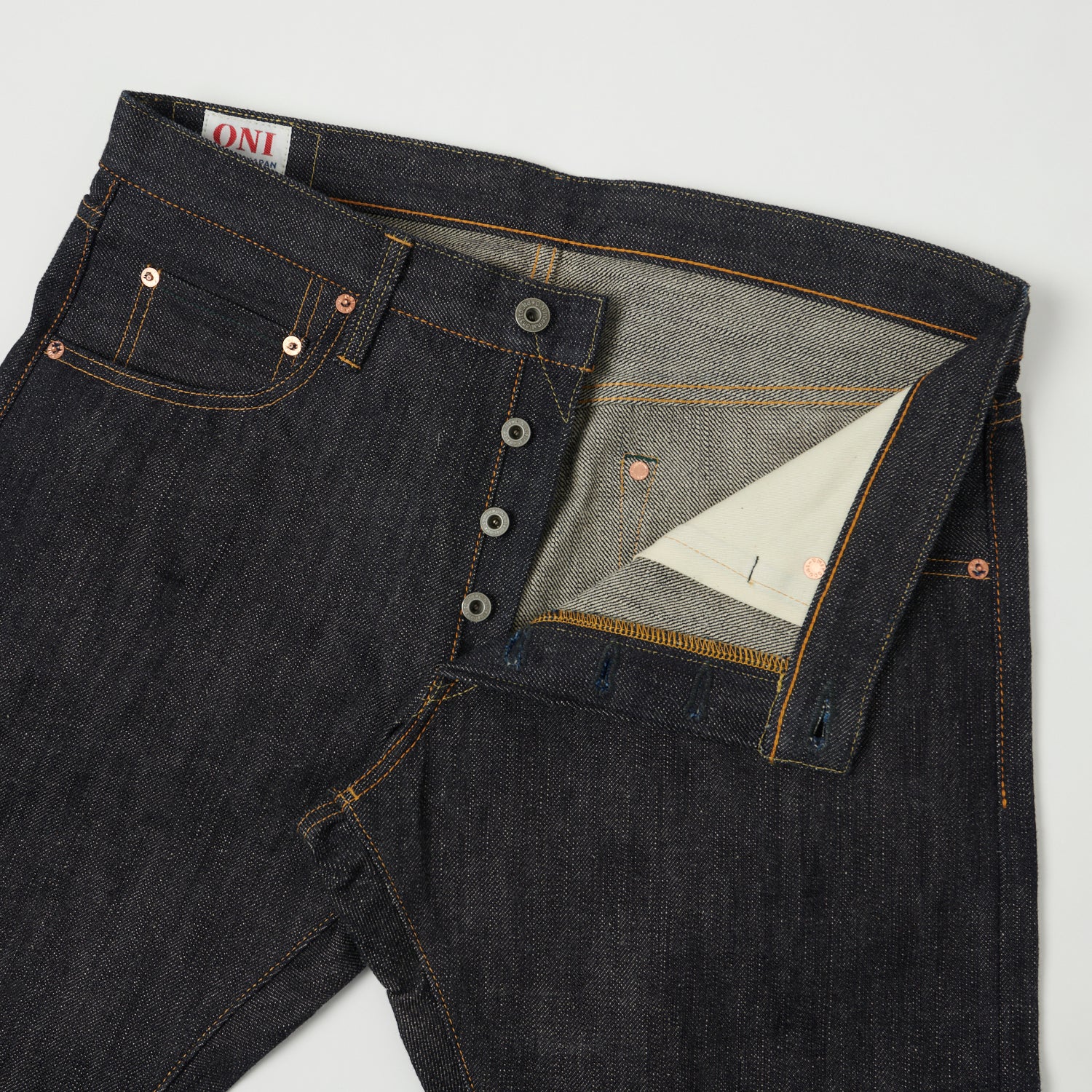 ONI Denim 622NXX 17oz Low Tension Regular Tapered Jean - Raw