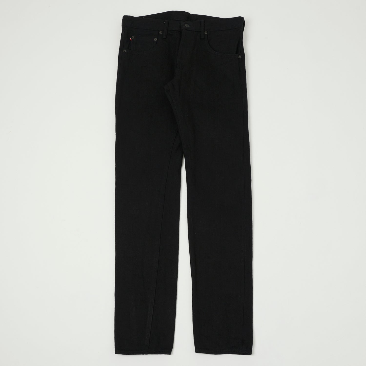 ONI Denim 222-13BK 13oz Extra Wide Straight Jean - Black One Wash