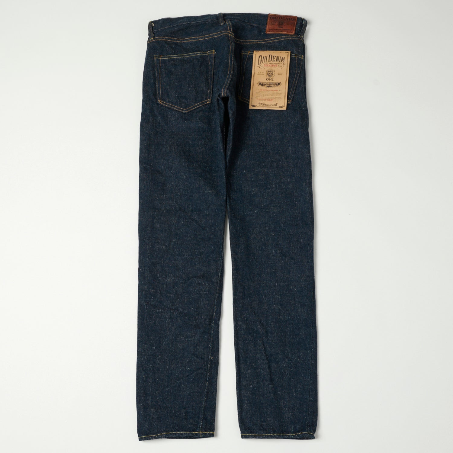 ONI Denim 622ZR-KABEG Secret Denim Kabuki Emi Relaxed Tapered Jean - One Wash