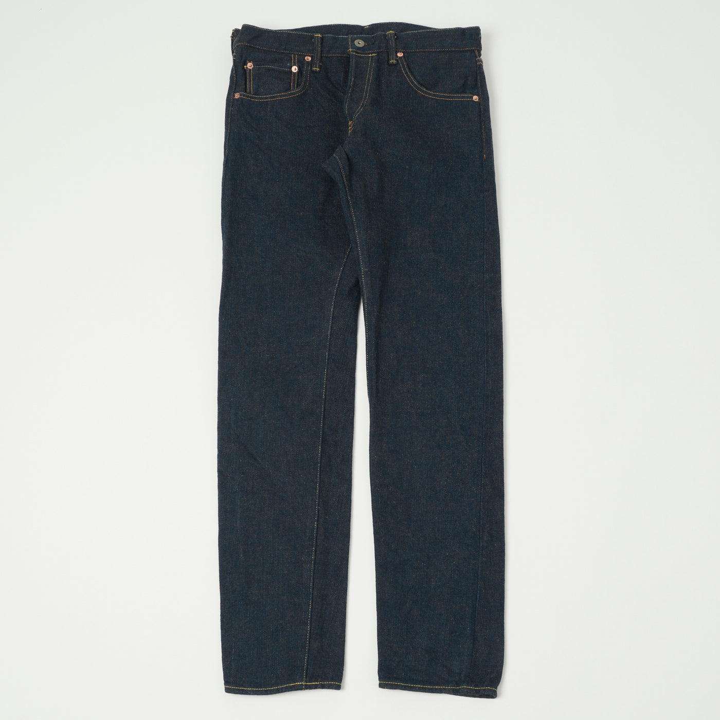 ONI Denim 622ZR-KAKBR 20oz Secret Denim Relaxed Tapered Jean - One Wash