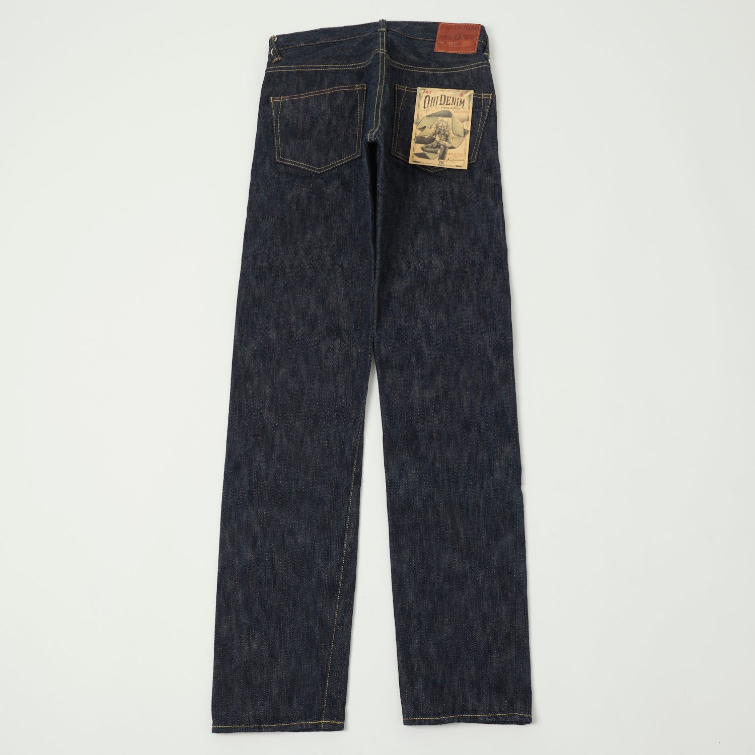 ONI Denim 642NIKHN 'Kihannen' Natural Indigo 18oz Regular Tapered Jean - One Wash