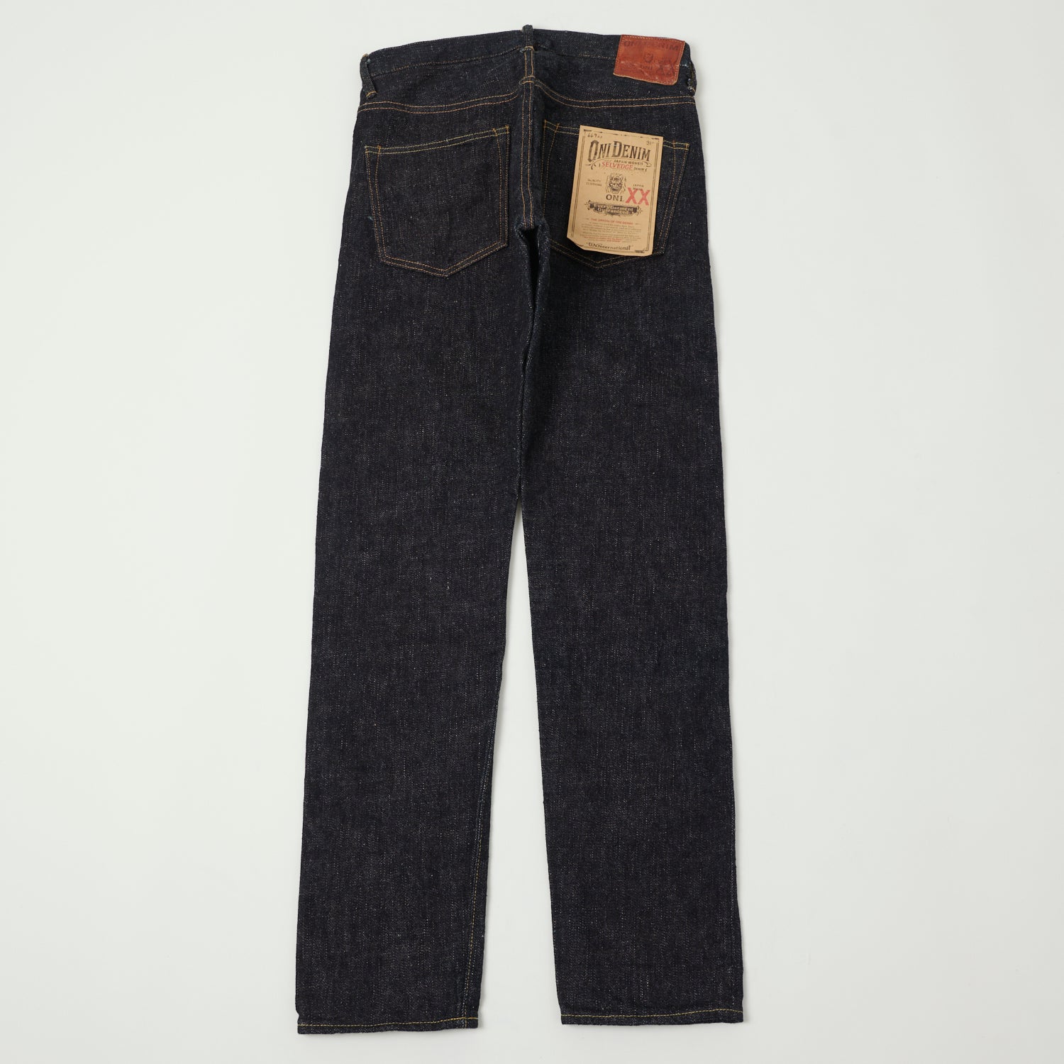 ONI Denim 669XX 16.5oz Regular Tapered Jean - One Wash