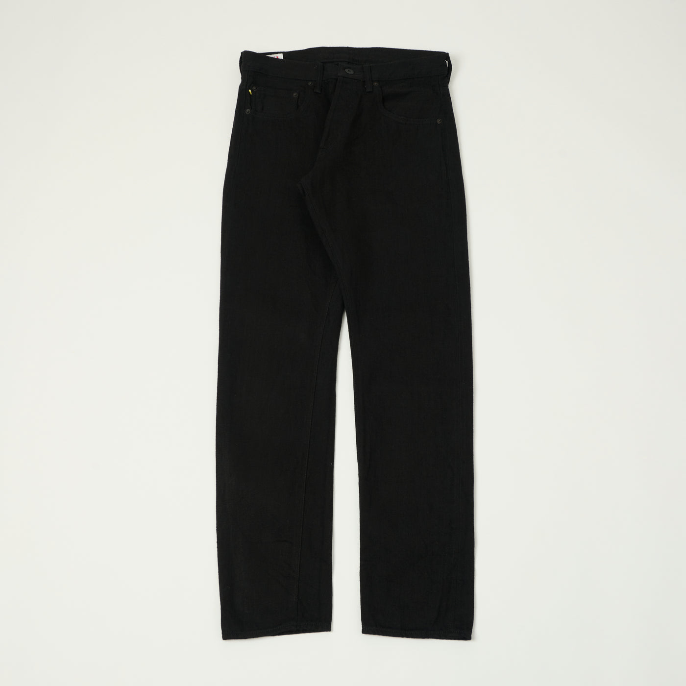 ONI Denim 689 Kiraku II 12oz Natural Indigo Slim Tapered Jean - Black One Wash