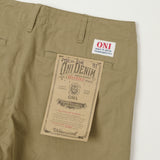 ONI Denim 718CH-KHB Regular Straight Chino - Khaki Beige