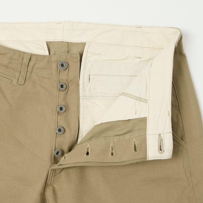 ONI 737-SVC-KHB 9.5oz Selvedge Chino - Beige