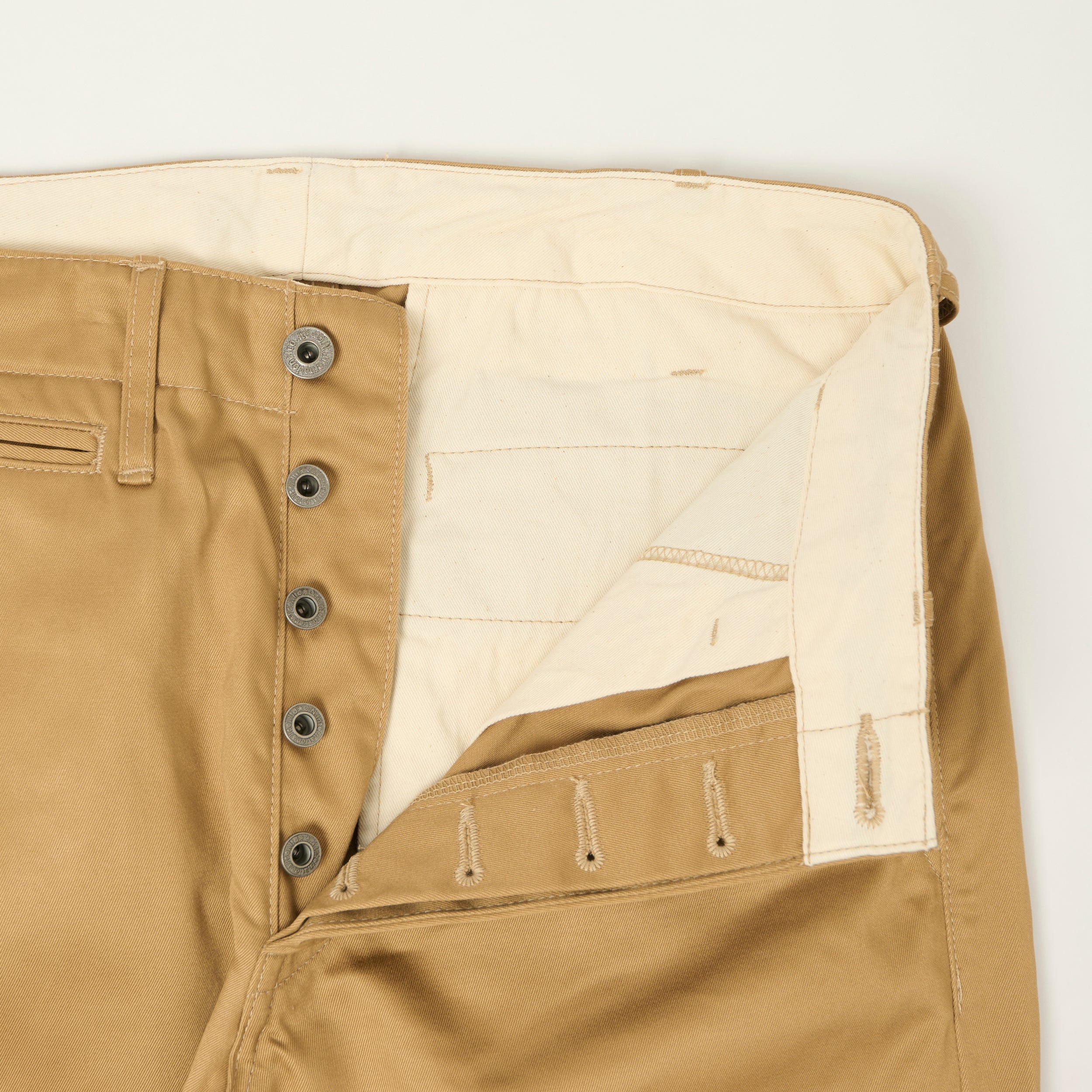 ONI Denim 747-WP Slim Straight 'West Point' Chino - Khaki