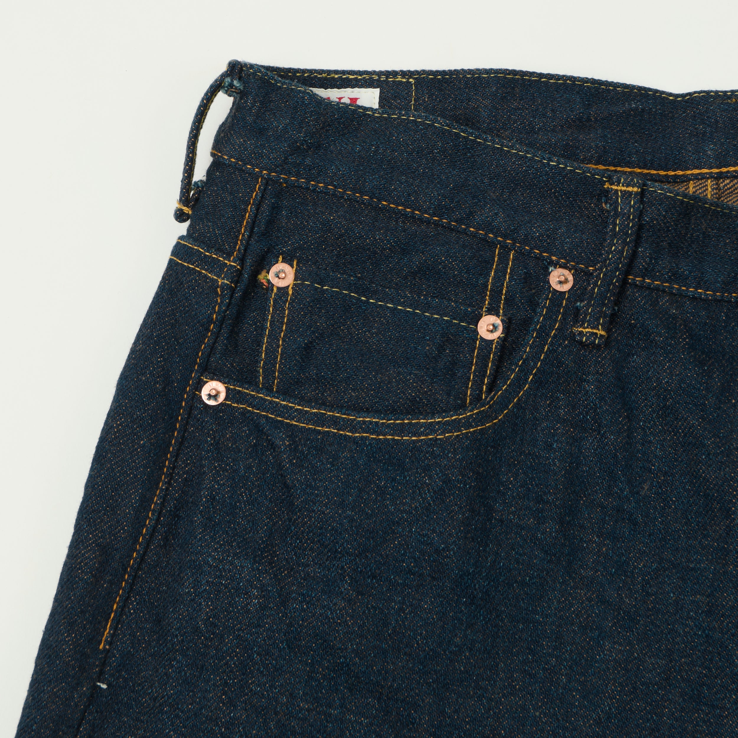 ONI Denim 822ZR-LBR 20oz Brown Weft 'Secret Denim' Extra Wide