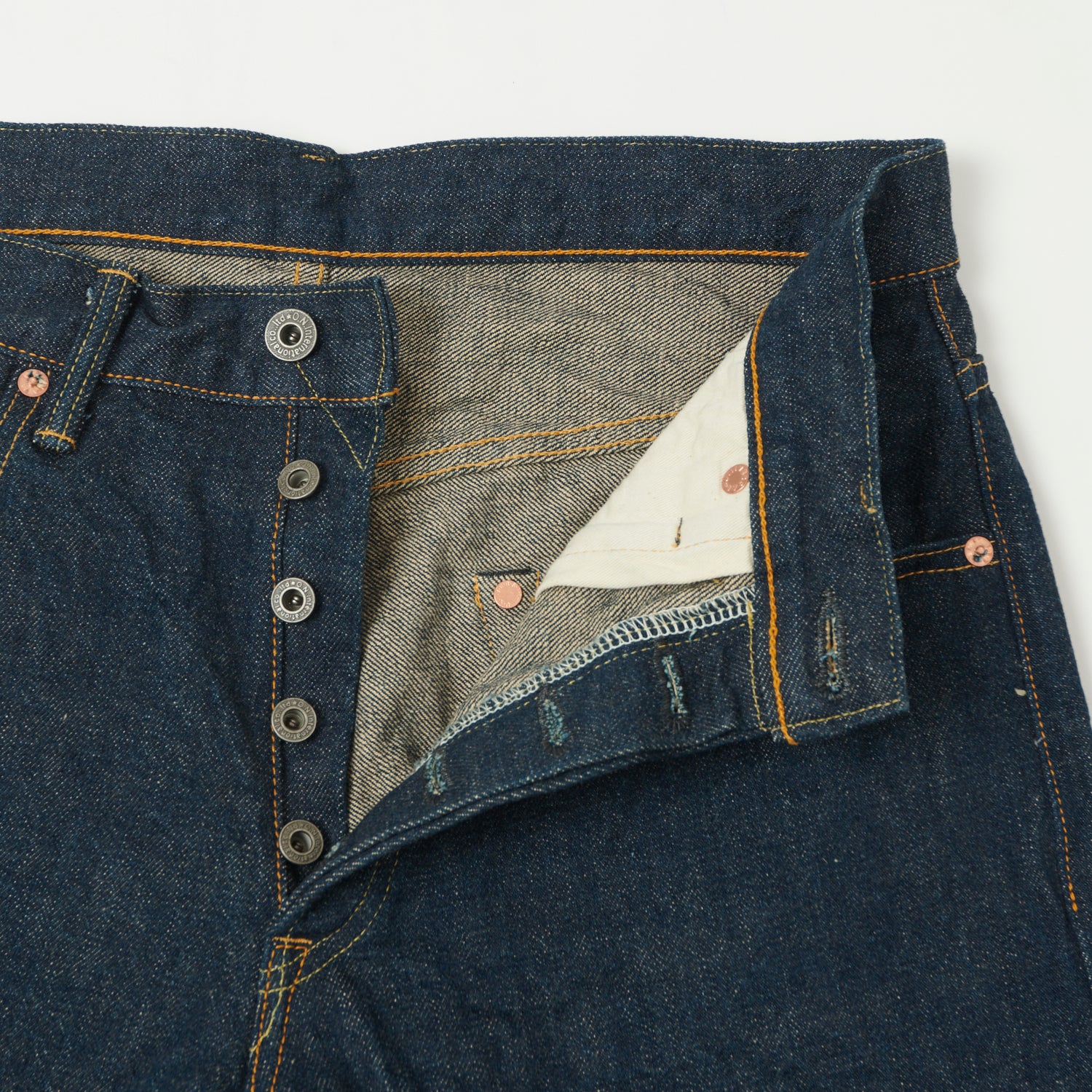 ONI Denim 246 Ishikawadai 15oz Relaxed Tapered Jean - One Wash