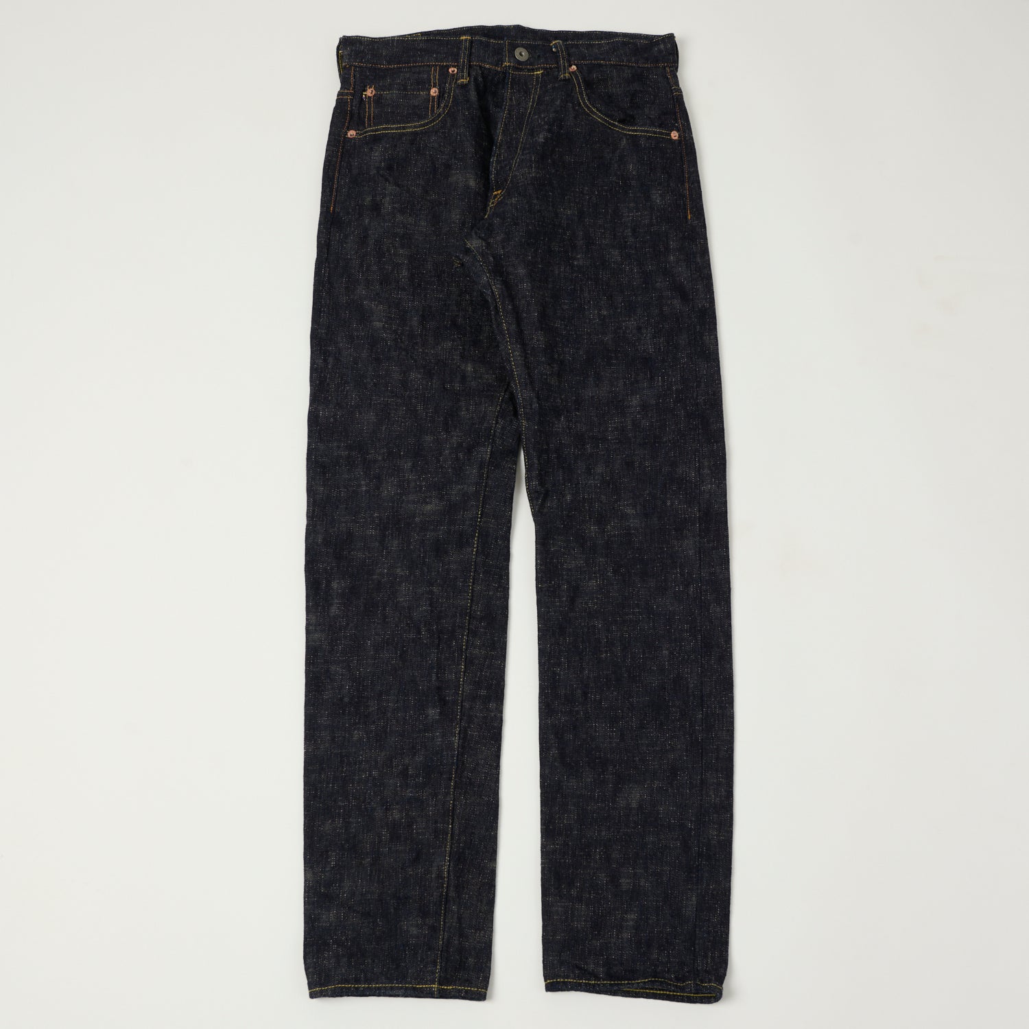 ONI Denim 902-Kasuri 17oz Regular Tapered Jean - One Wash