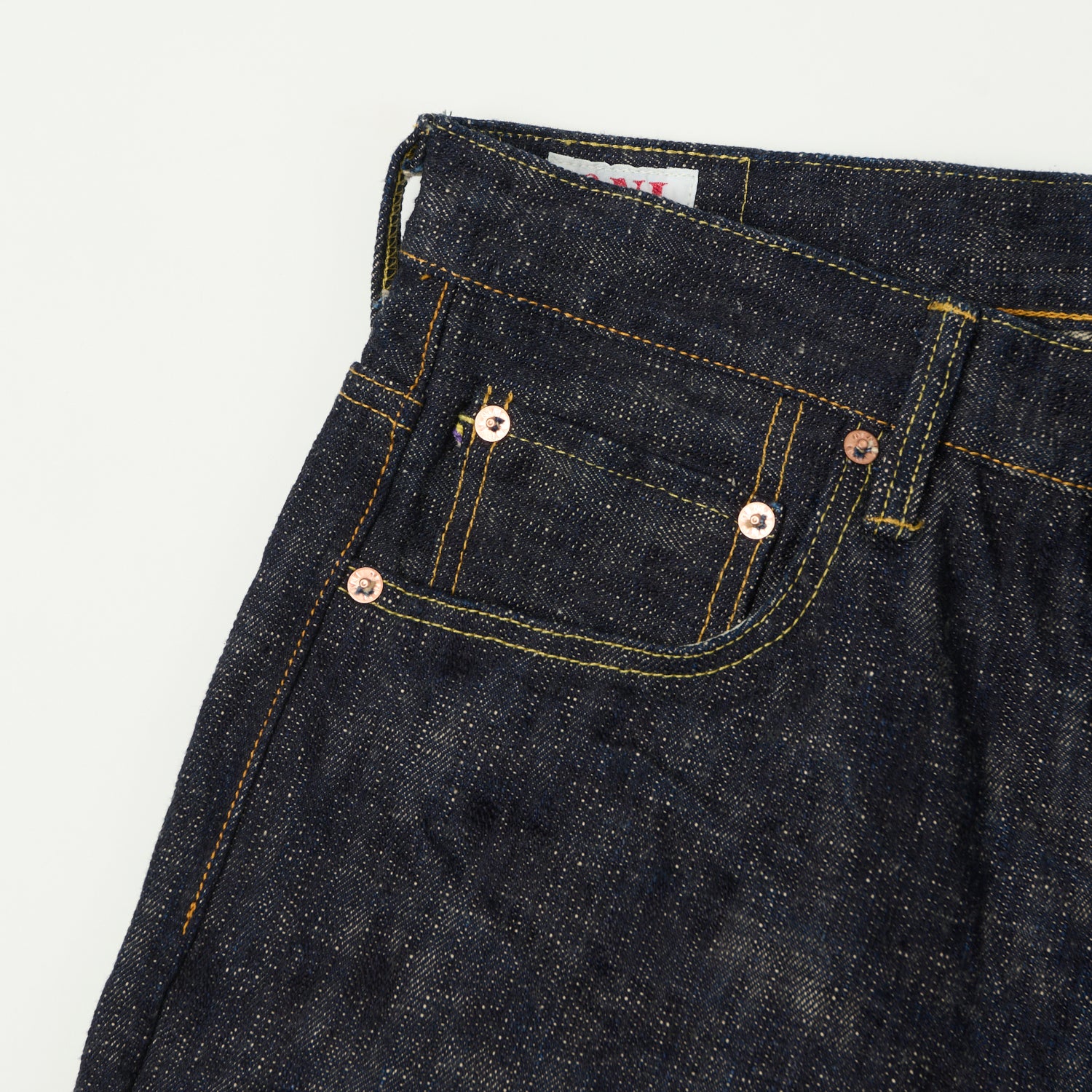 ONI Denim 902-Kasuri 17oz Regular Tapered Jean - One Wash