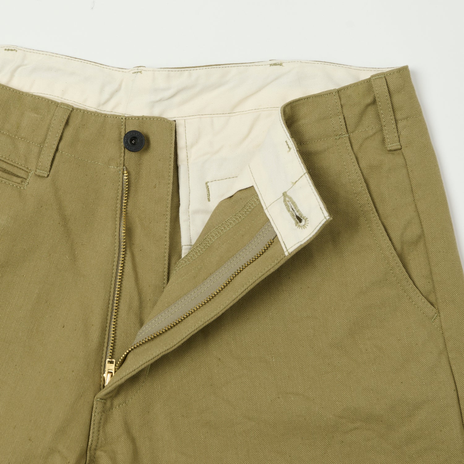 ONI Denim 777-BRD 'British Drill' Wide Straight Jean - Tan One Wash