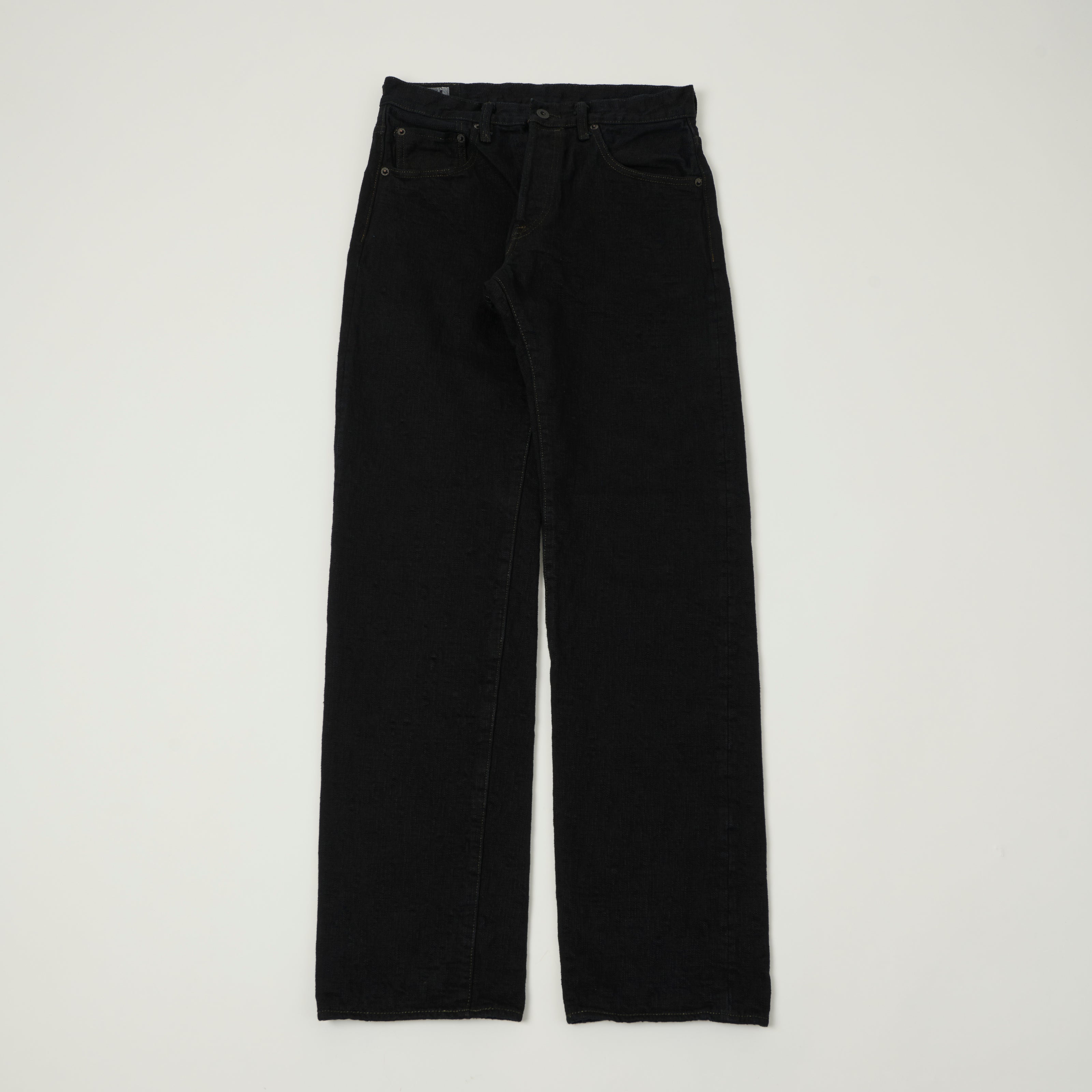 ONI Denim 277 'Bumpy' 17oz Regular Straight Jean - Black One Wash