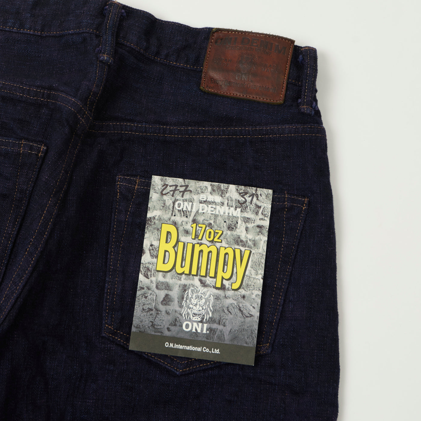 ONI Denim 277 'Bumpy' 17oz Regular Straight Jean - Violet One Wash