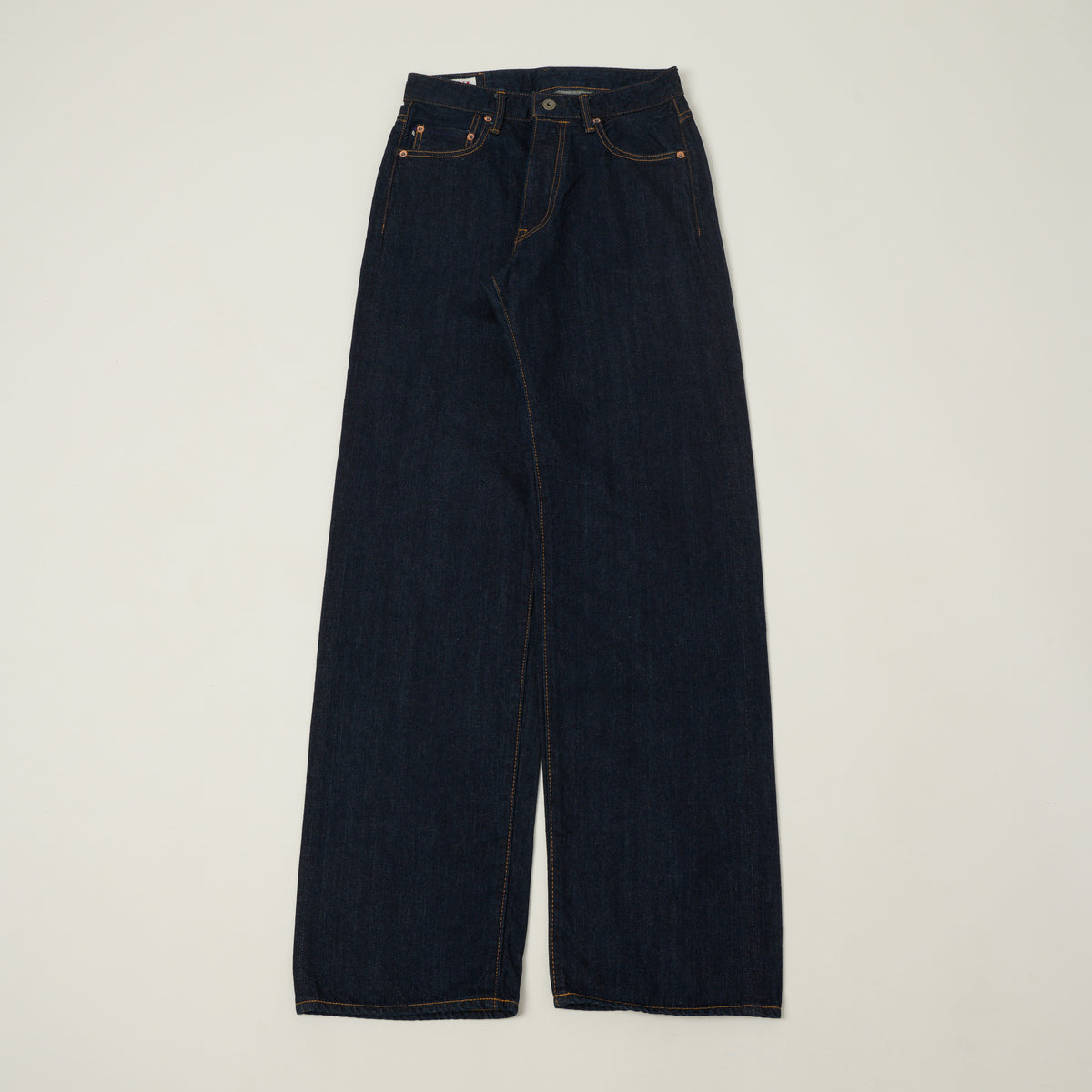 ONI Denim L720-12 Ladies 12oz Wide Straight jean - One Wash