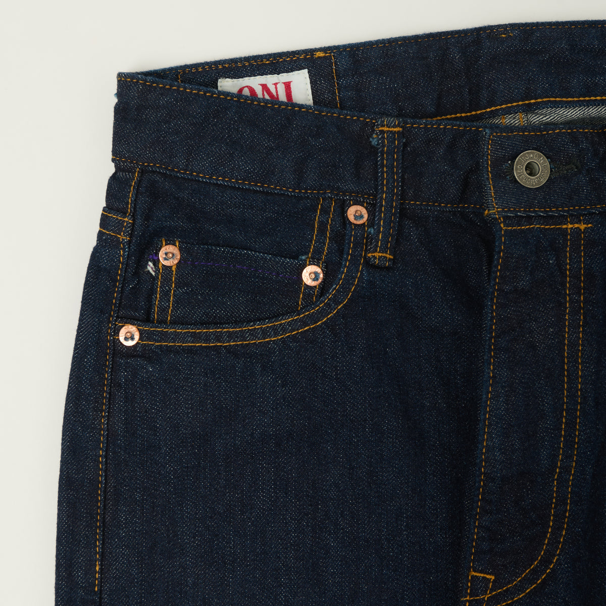 ONI Denim L720-12 Ladies 12oz Wide Straight jean - One Wash