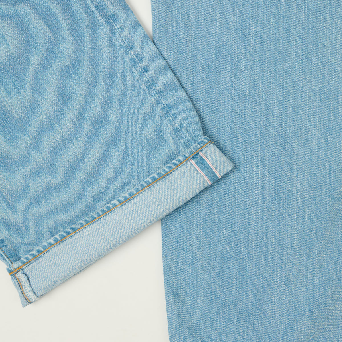 ONI Denim L722-12 Ladies 12oz Extra Wide Straight jean - Bleach Wash
