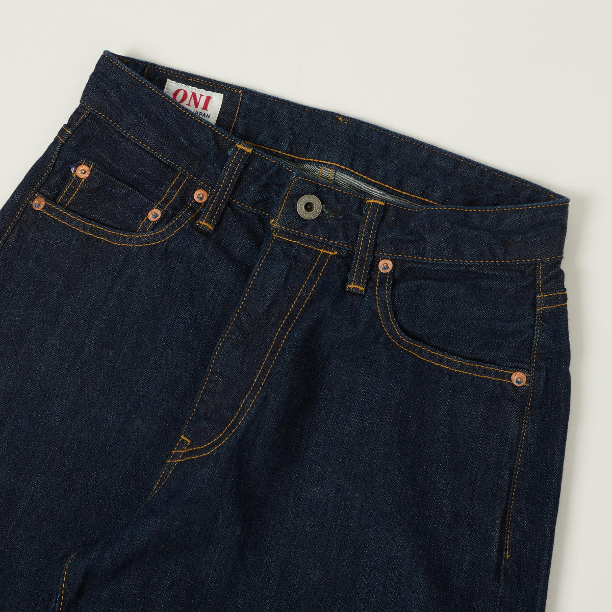 ONI Denim L722-12 Ladies 12oz Extra Wide Straight jean - One Wash