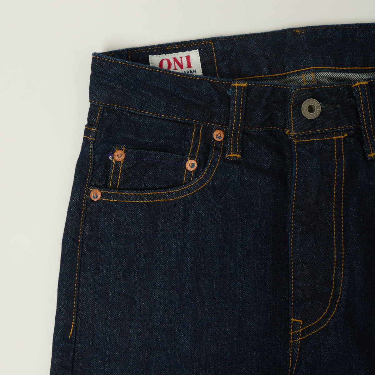 ONI Denim L722-12 Ladies 12oz Extra Wide Straight jean - One Wash