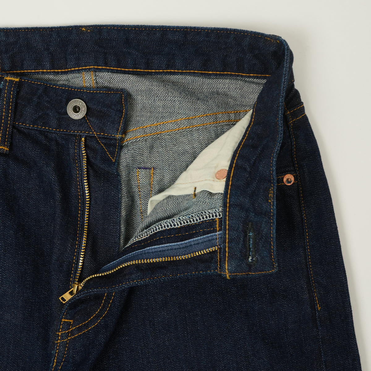 ONI Denim L722-12 Ladies 12oz Extra Wide Straight jean - One Wash
