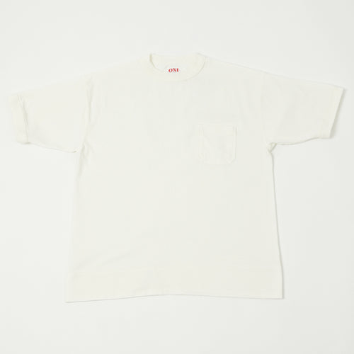 ONI Denim Vintage Pocket Tee - Off White