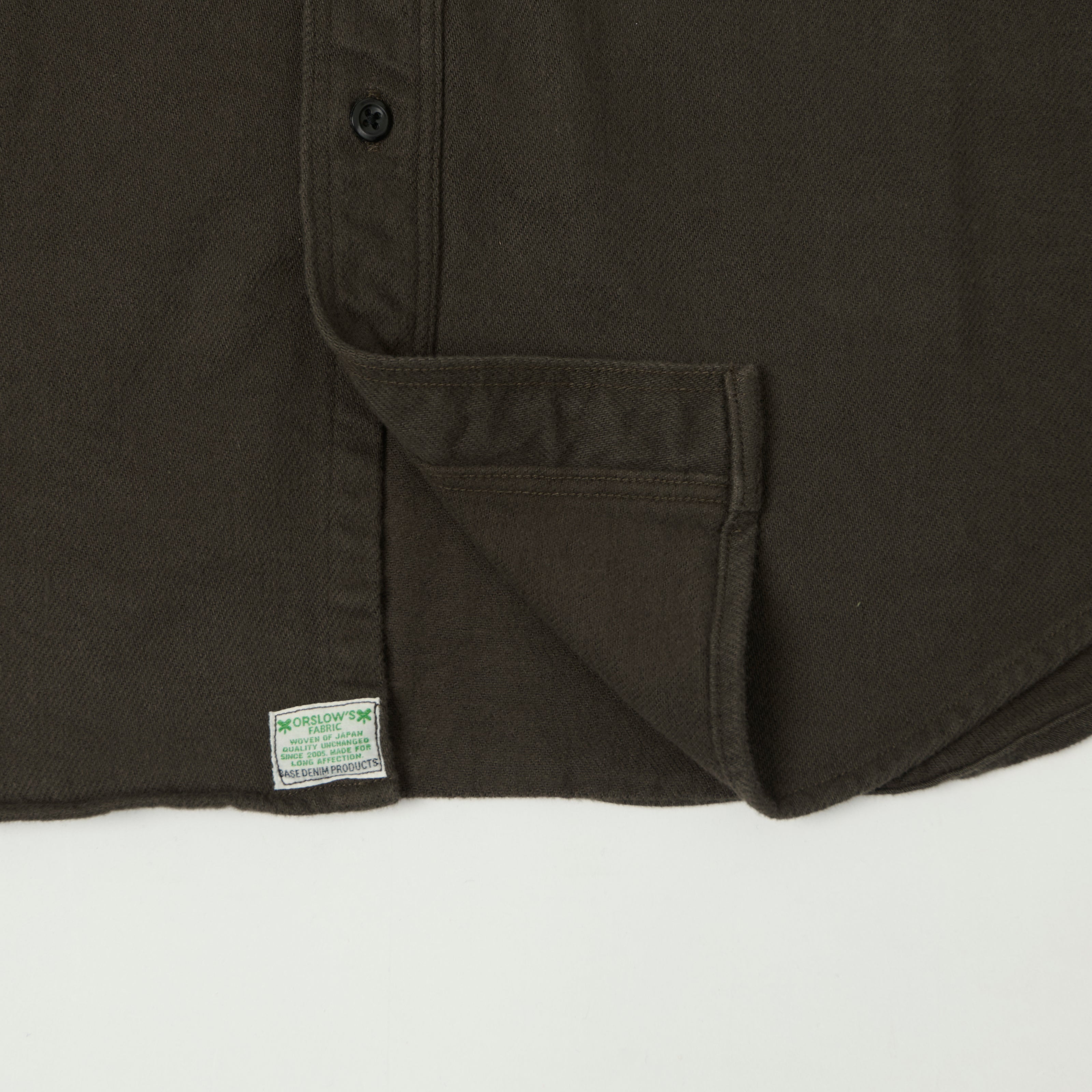 orSlow Flannel Work Shirt - Coffee Brown