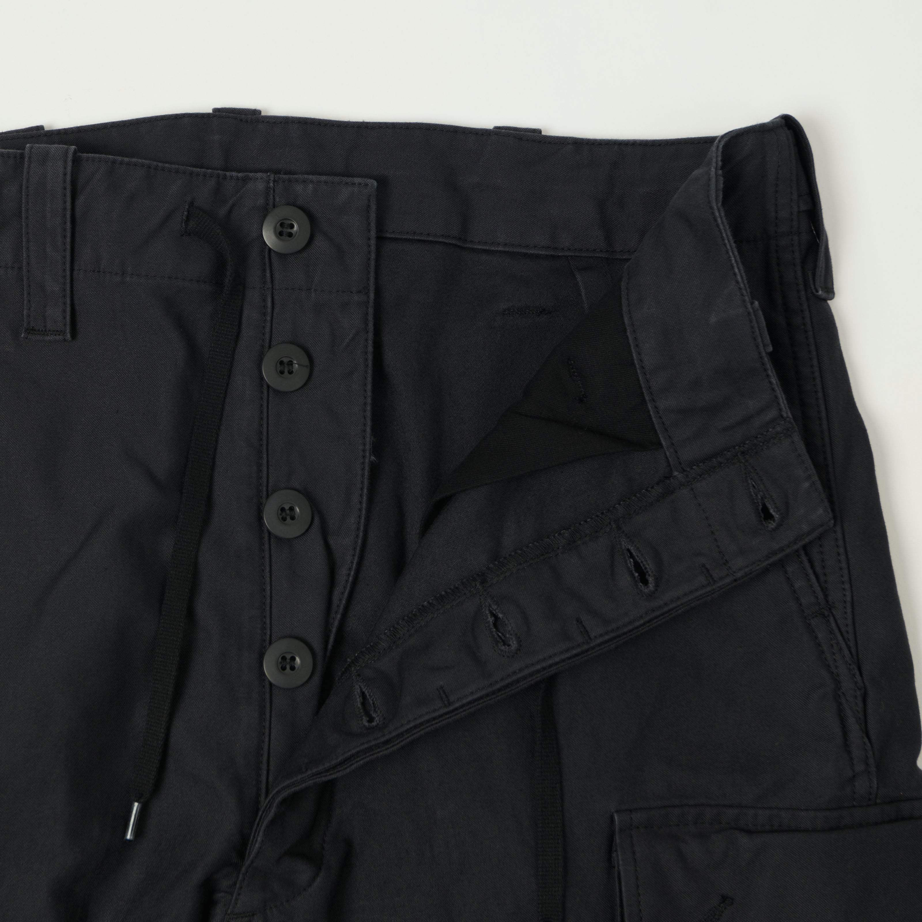 orSlow Sateen Cargo Pants - Navy