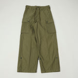 orSlow Sateen Cargo Pants - Army Green