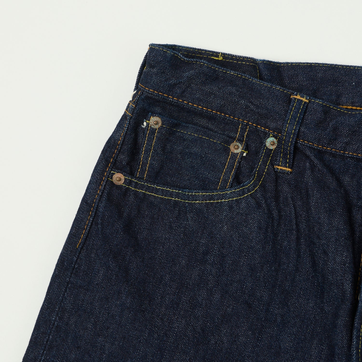 orSlow 105 13.5oz Regular Straight Jean - One Wash