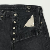 orSlow 105 Regular Straight Jean - Black Stonewash