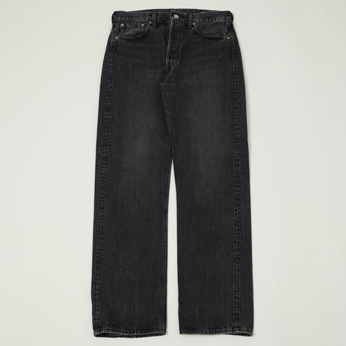 orSlow 105 13.5oz Regular Straight Jean - Black Stonewash