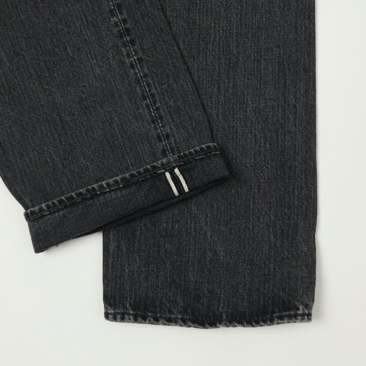 orSlow 105 13.5oz Regular Straight Jean - Black Stonewash