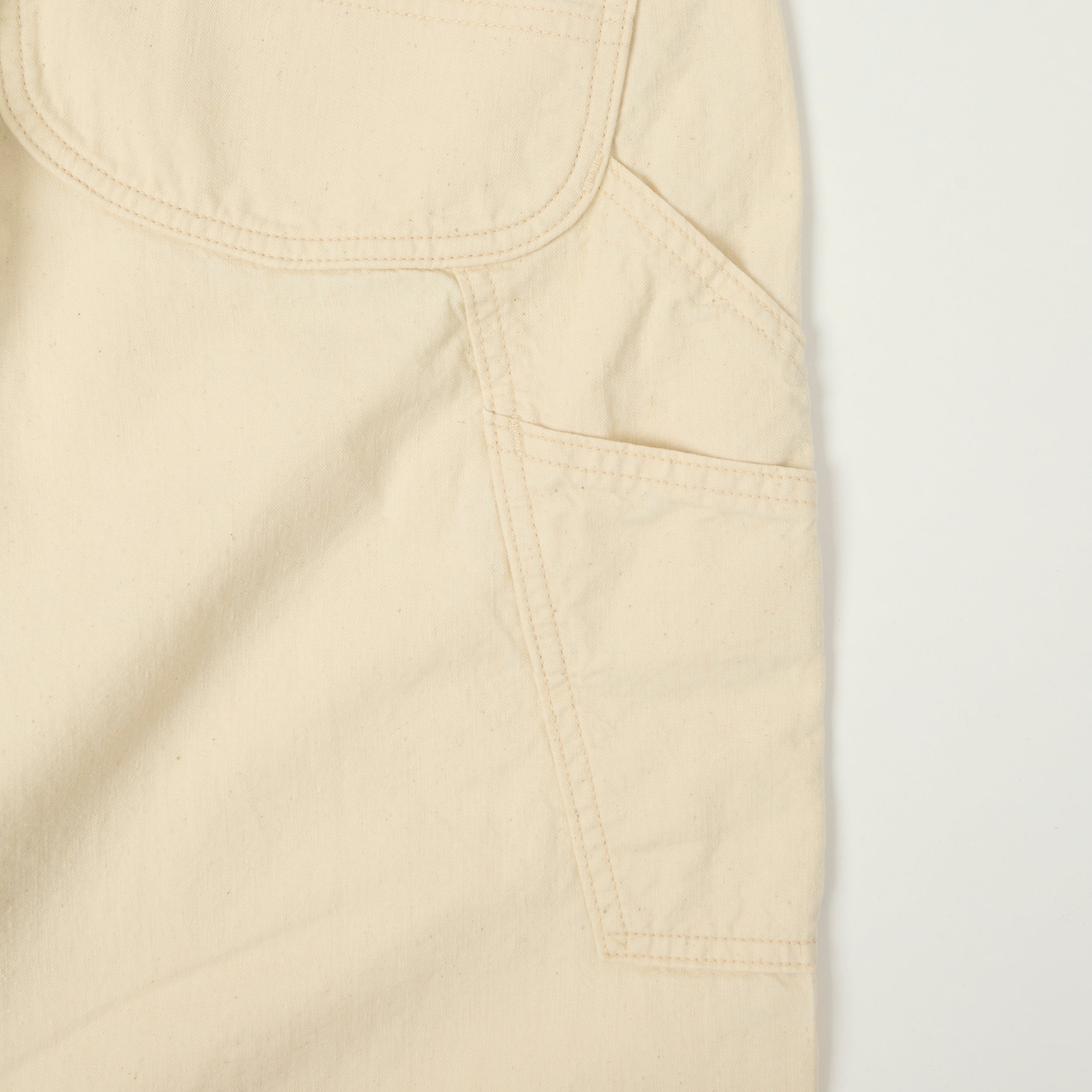 orSlow 1930s Denim Painter Pants - Ecru