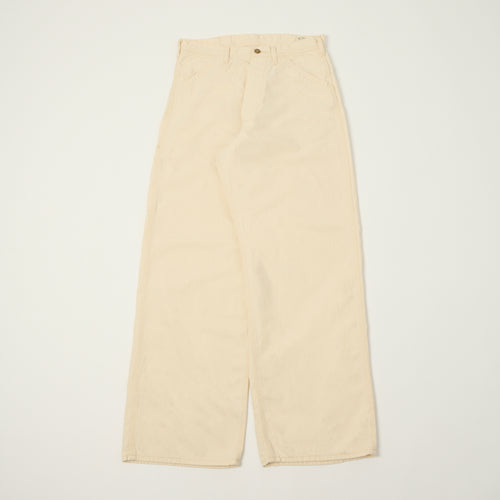 orSlow 1930s Denim Painter Pants - Ecru