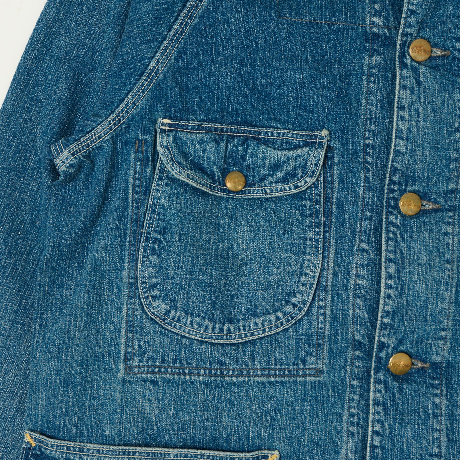 orSlow 1950s Denim Coverall - Used Wash