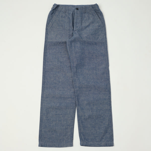 orSlow Chambray US Army Fatigue Pants - Grape