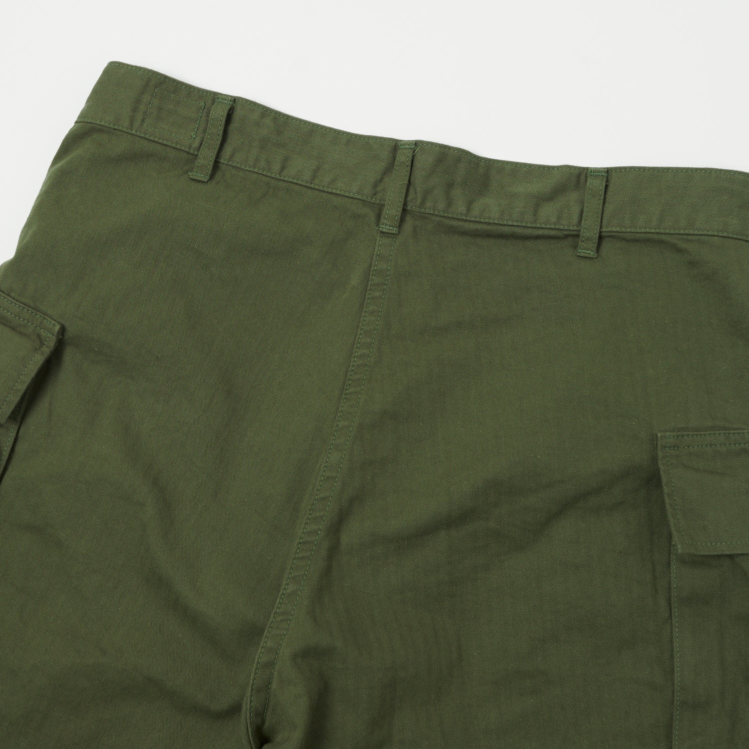 orSlow U.S. Army Two Pocket Cargo Short - Olive Green