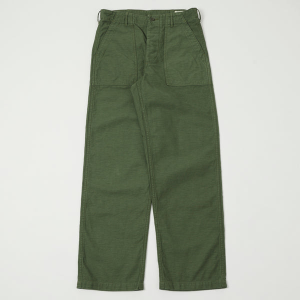 orSlow Regular U.S. Army Fatigue Pant - Olive Green