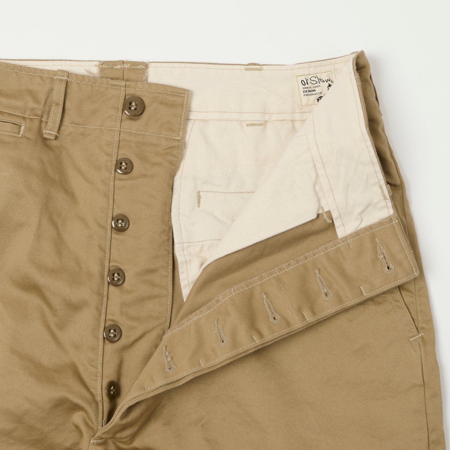 orSlow Vintage Fit U.S. Army Chino - Dark Khaki