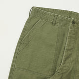 orSlow Vintage U.S. Army Fatigue Trousers - Olive Stone Wash