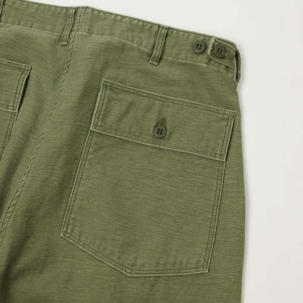 orSlow Vintage U.S. Army Fatigue Trousers - Olive Stone Wash