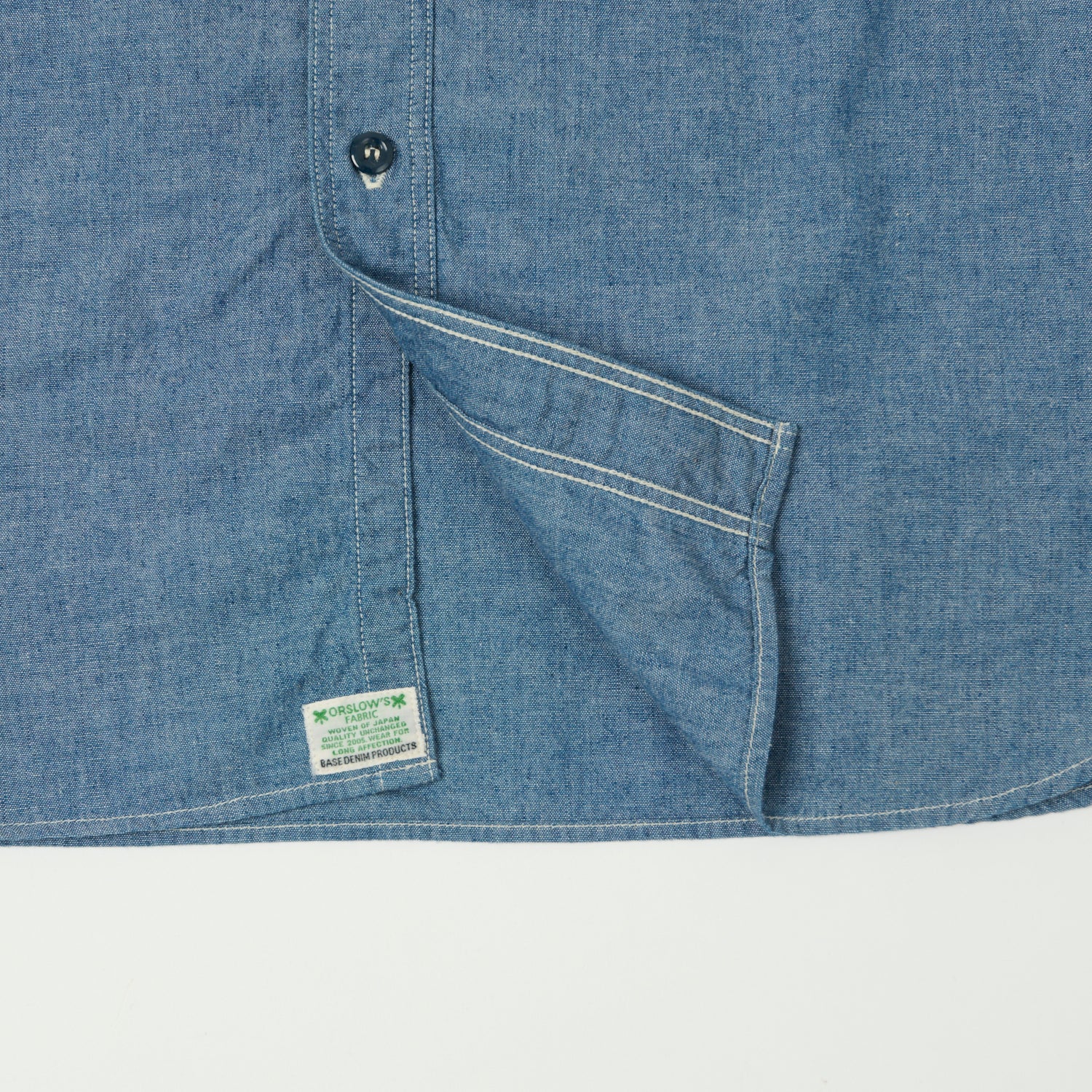 orSlow Vintage Fit Chambray Work Shirt - Indigo