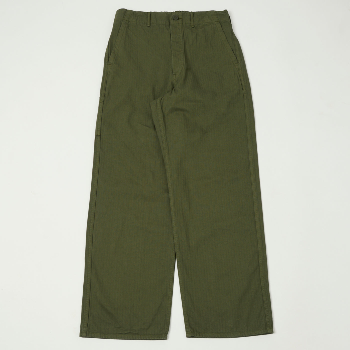 orSlow French Work Pants - Army Green