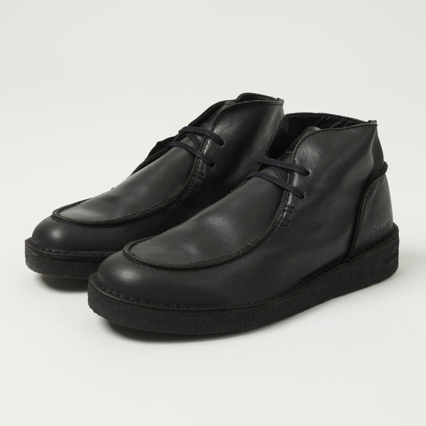 Oswen Ewaldi Buffalo Leather Shoe - Black