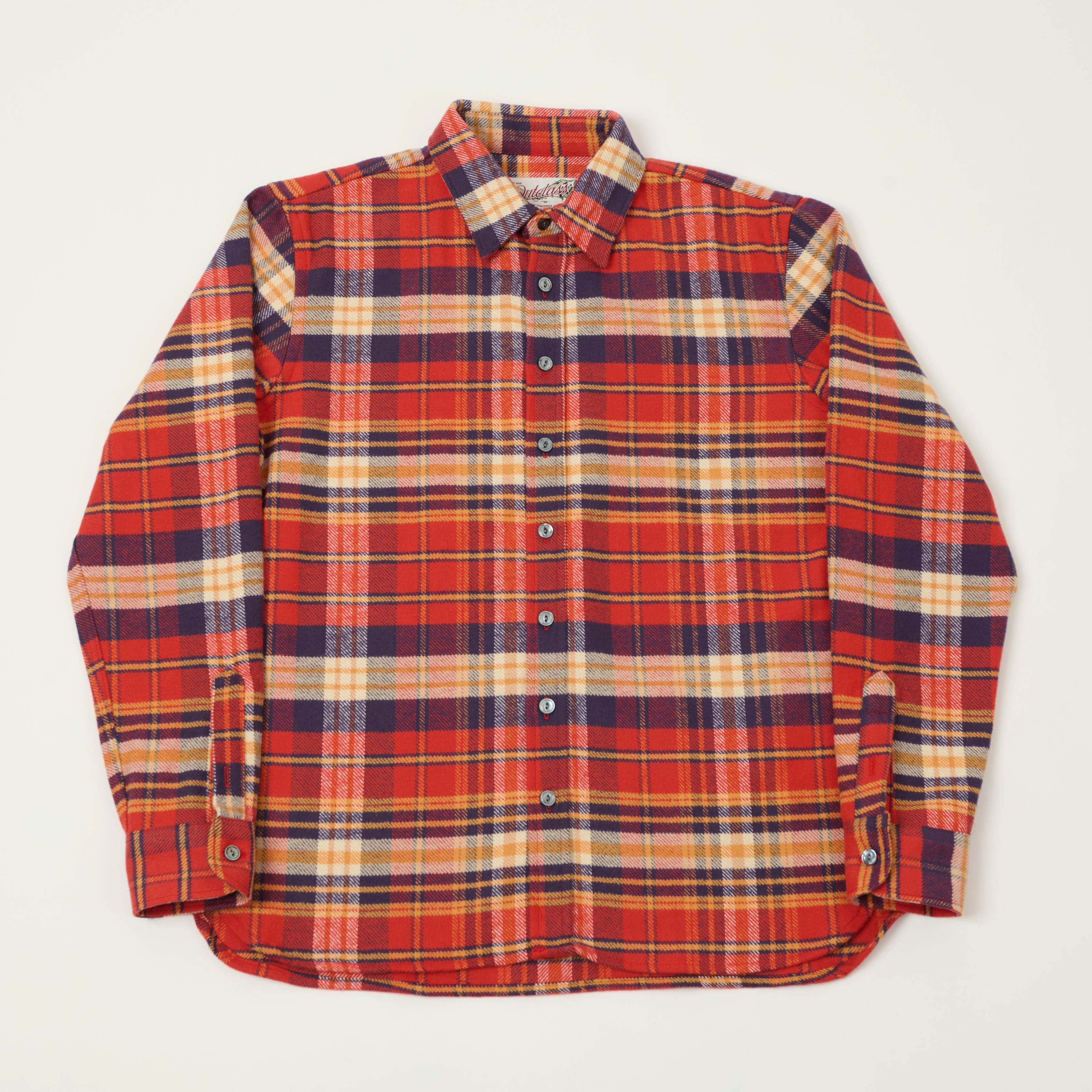 Outclass Blanket Easy Shirt - Vintage Plaid