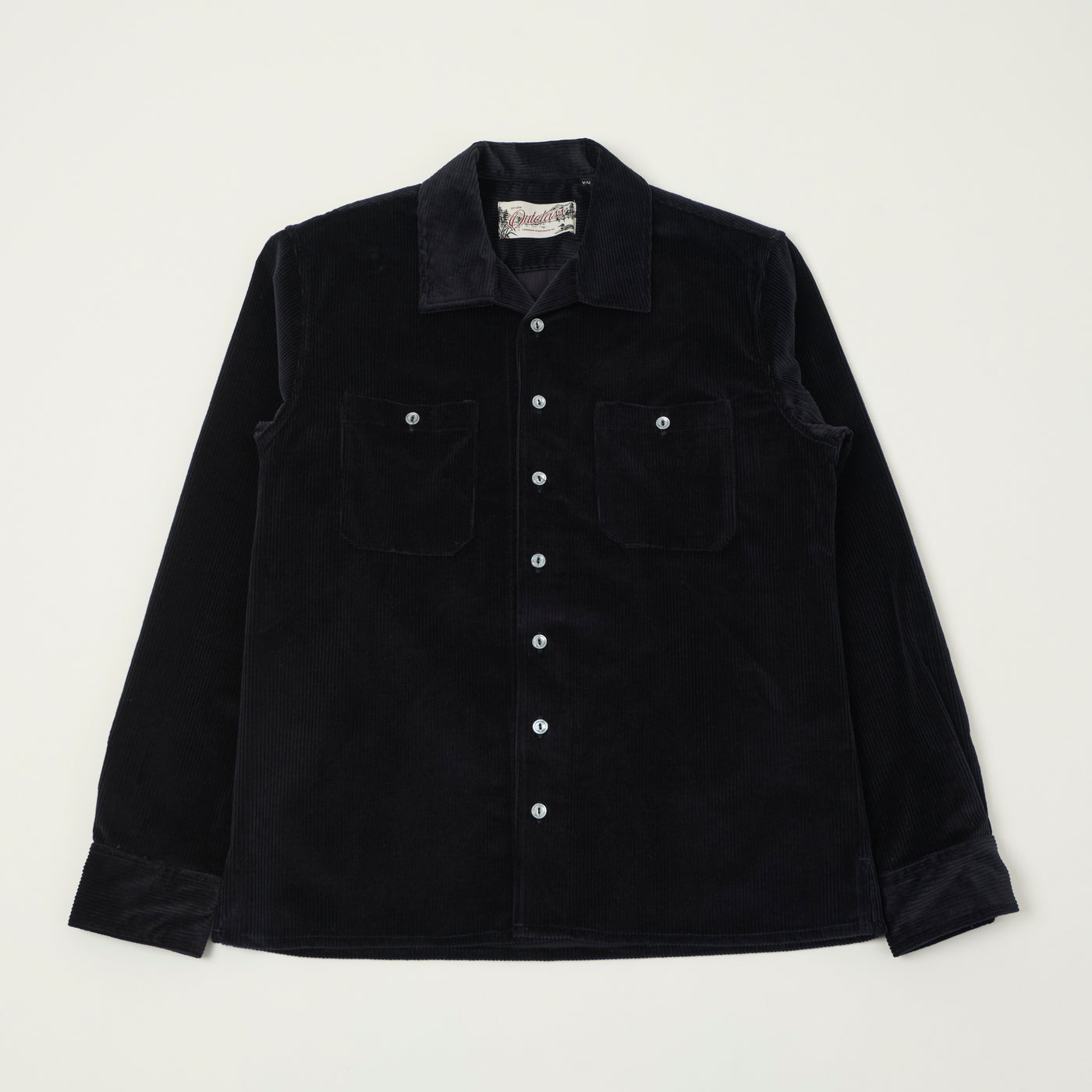 Outclass Corduroy Club Shirt - Navy