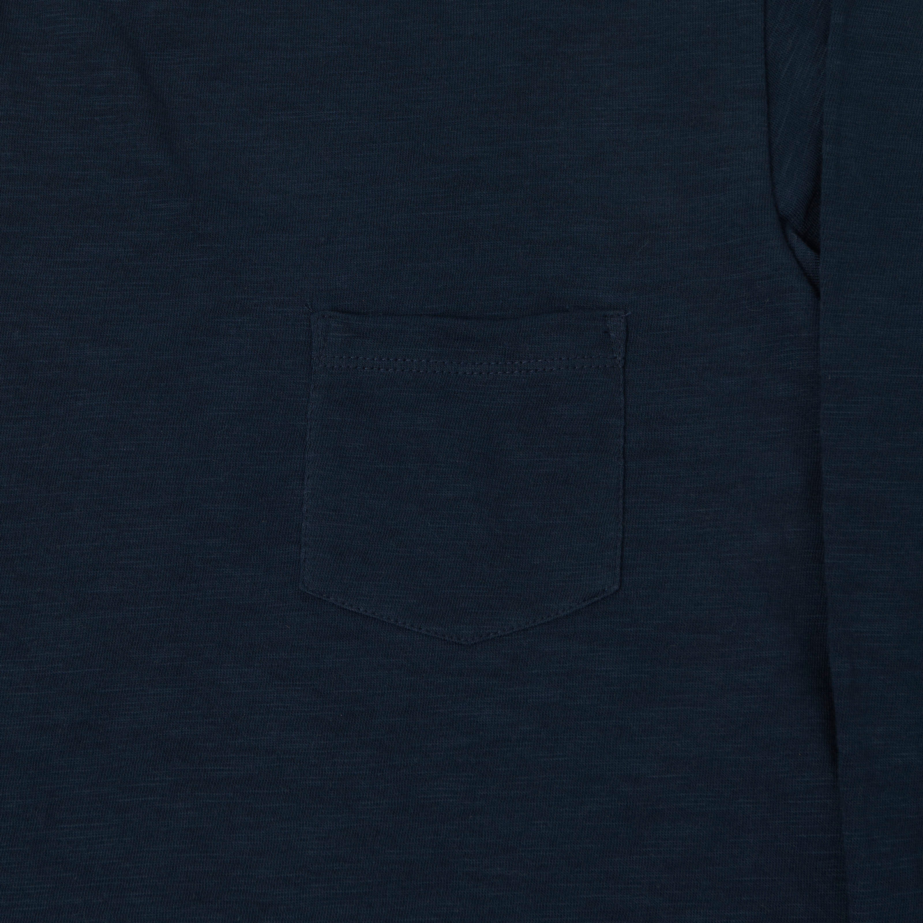 Outclass Double Slub Pocket T-Shirt - Navy