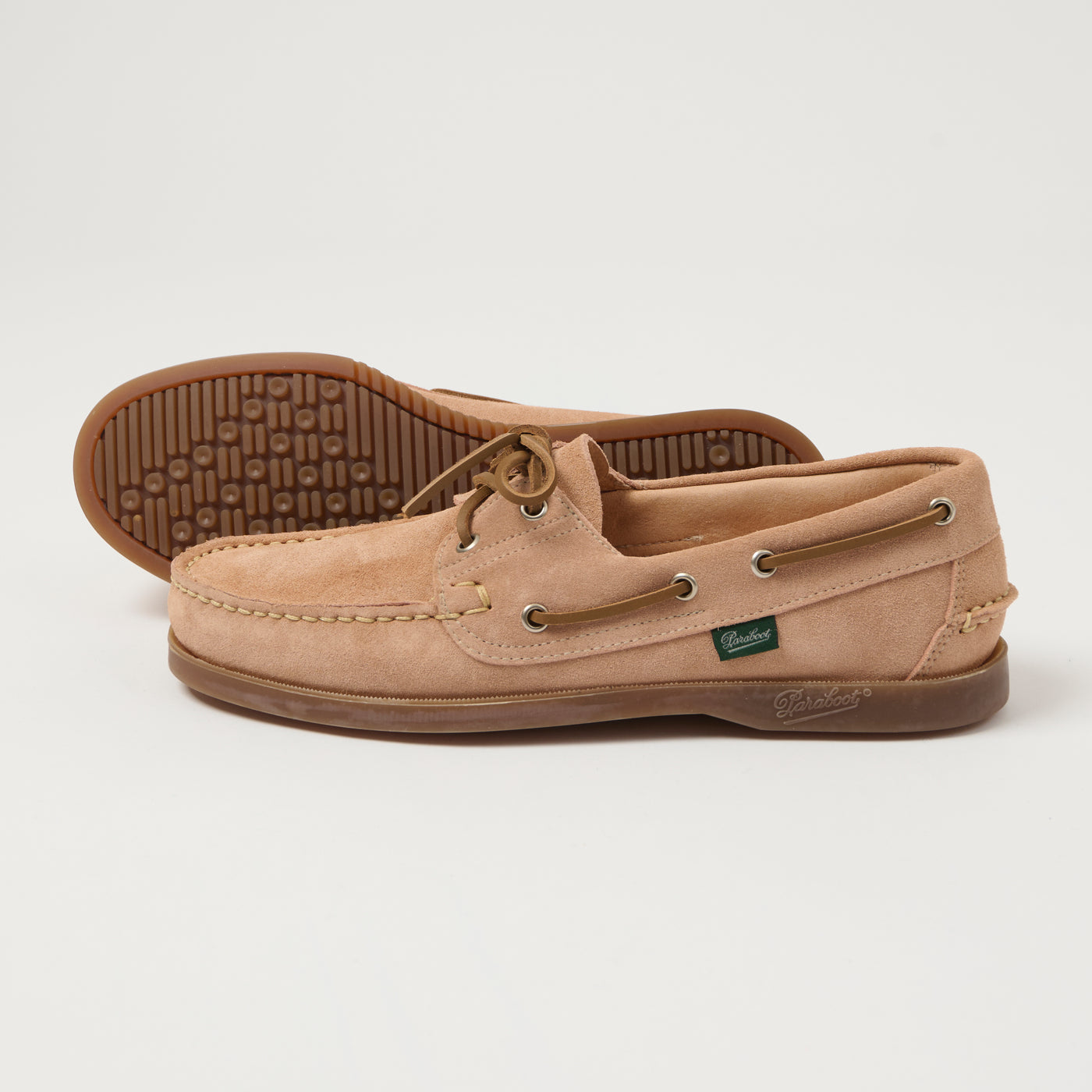 Paraboot Barth Marine Boat Shoe - Vel Nude