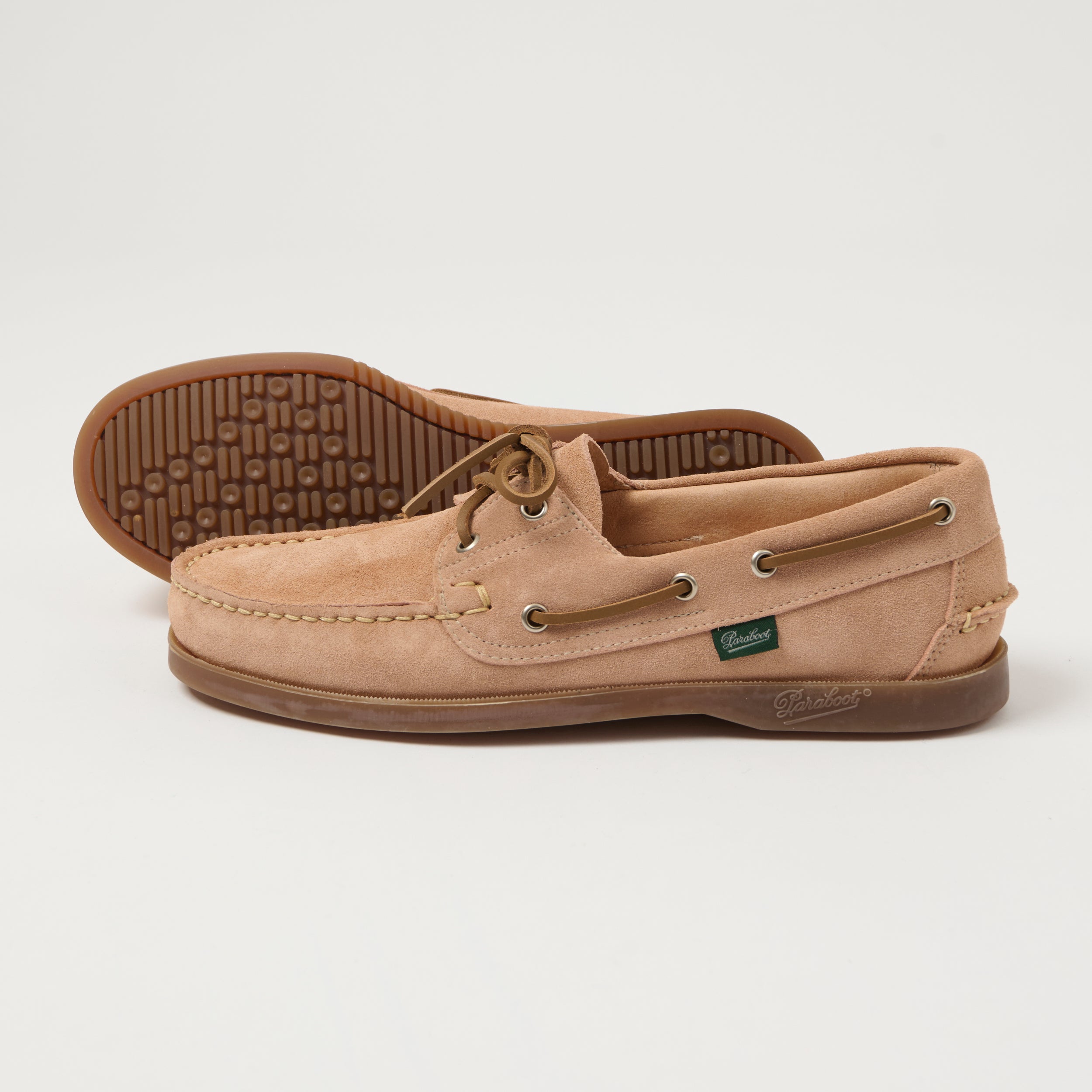 Paraboot Barth Marine Boat Shoe - Vel Nude