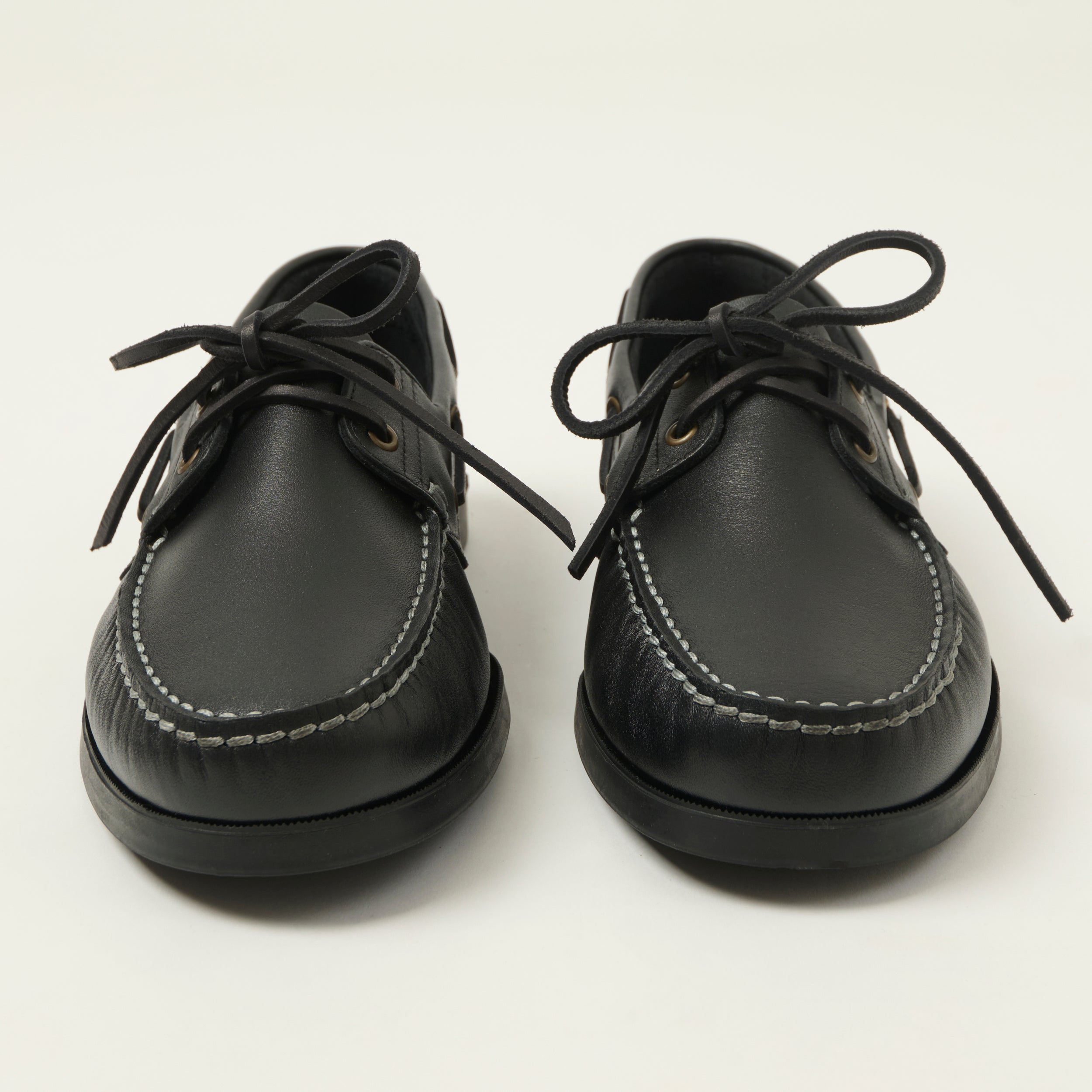 Paraboot Barth Marine Boat Shoe - Lis Noir – SON OF A STAG
