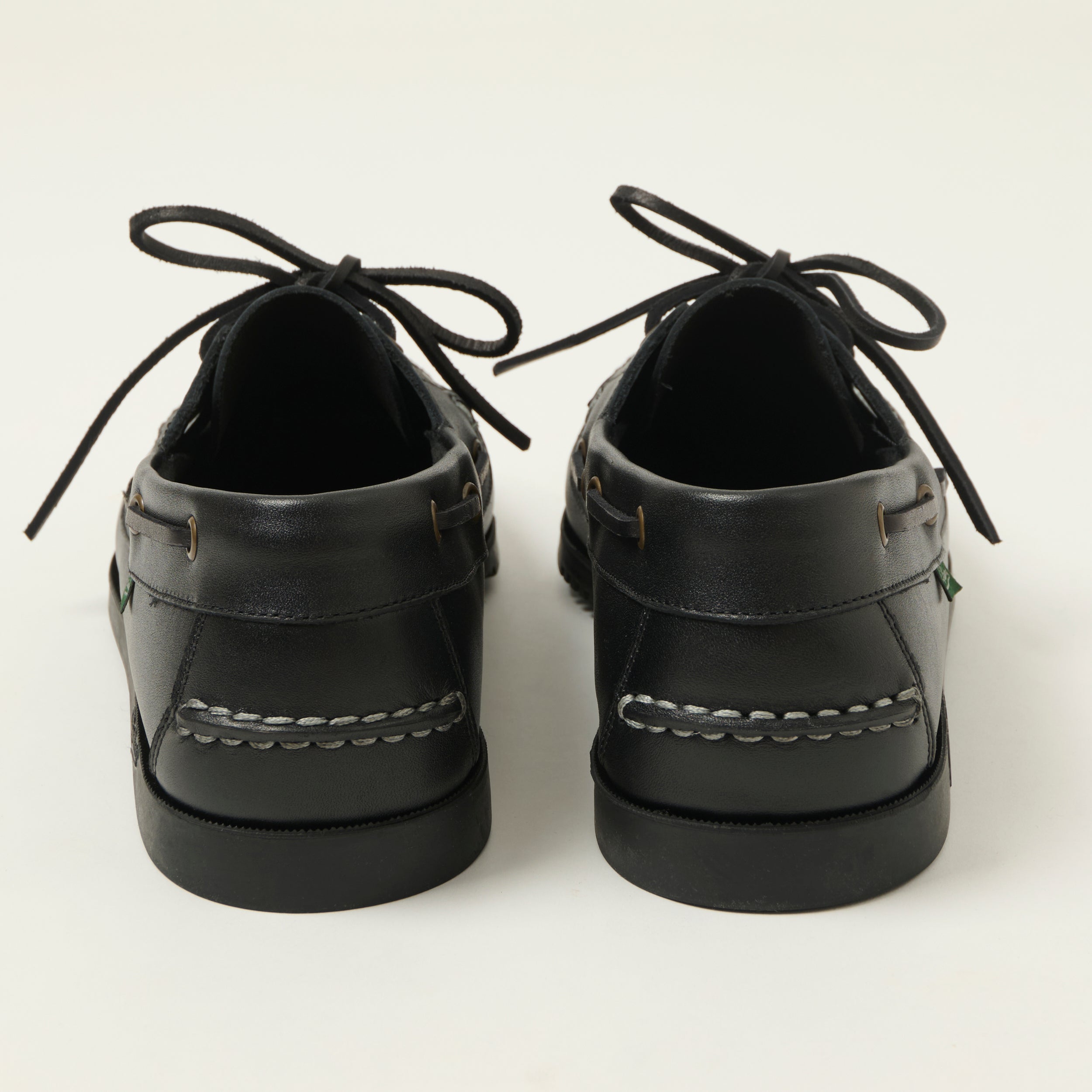 Paraboot Barth Marine Boat Shoe - Lis Noir – SON OF A STAG